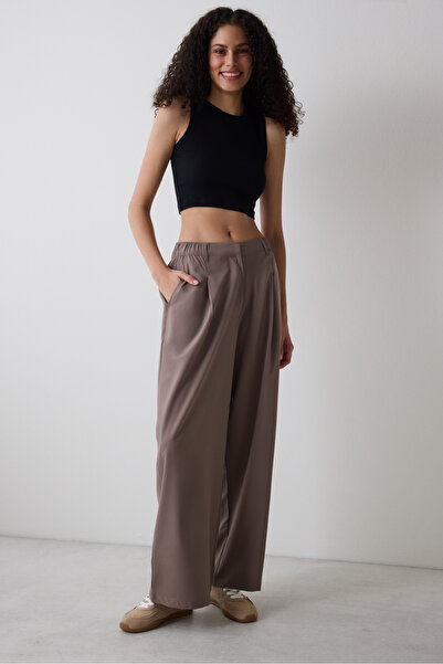 Penti Mink High Waist Draped Pants