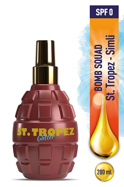 Eda Taşpınar St. Tropez Glitter Bronzing Bomb -200 ml (Egy0084)