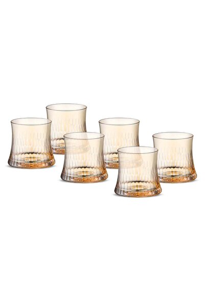 Jumbo Sandy Amber 6'lı Su Bardağı