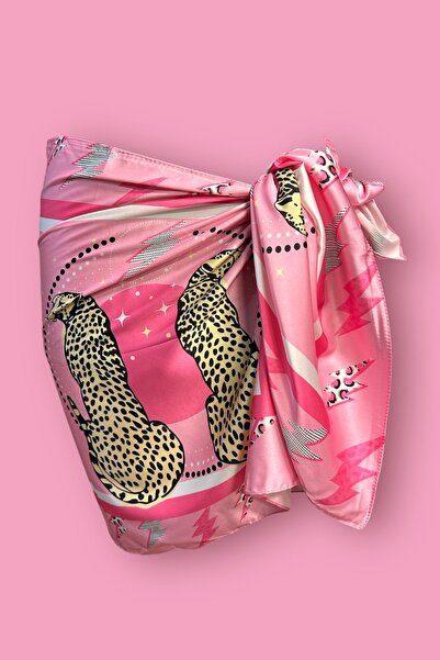 BAHELS Viral Leopard Pattern Special Design Pareo - 45*145 cm