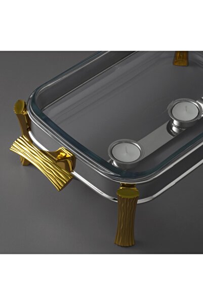 Jumbo Herencia Gold Isıtmalı Servis Seti 2 Lİtre