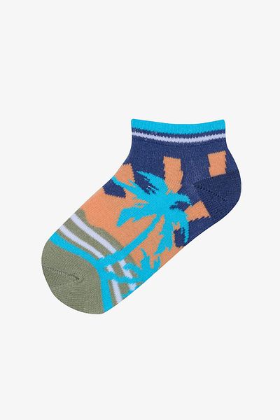 Penti Mehrfarbige 4-teilige Booties-Socken für Jungen für den Sommer