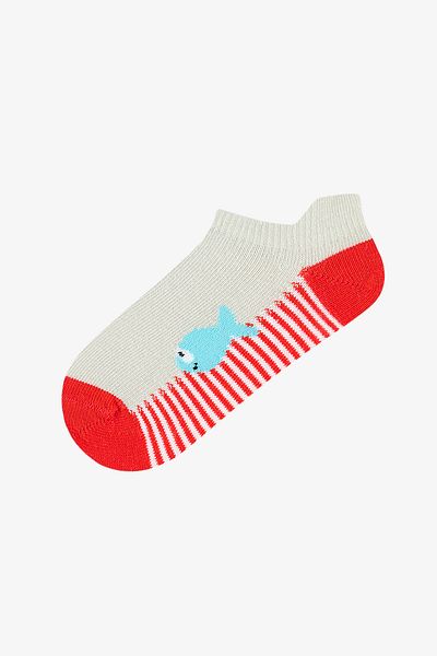 Penti Mehrfarbige 4-teilige Booties-Socken für Jungen unter dem Meer