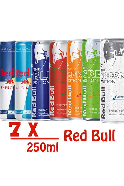 Red Bull Red Bull Energy Drink Set of 7 Flavors 250ml *7