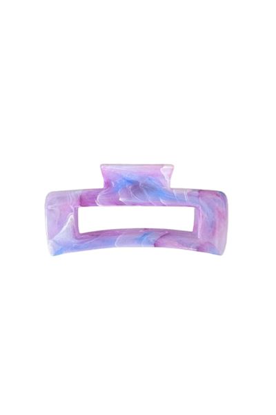cityvision Cataramă elegantă cu model de marmură violet 10 cm