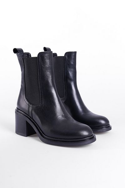 Capone Outfitters Dámske elastické čižmy z pravej kože