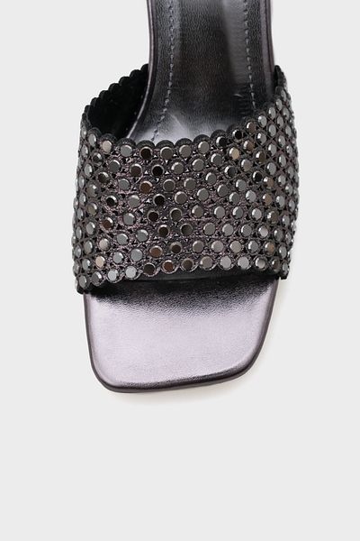 Capone Outfitters Papuci de damă Lora cu toc mediu Blunt Toe Stone