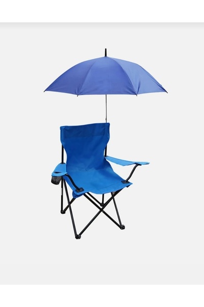 STELL Birincishop E Ticaret Şemsiyeli Kamp Sandalyesi 50x50x41cm