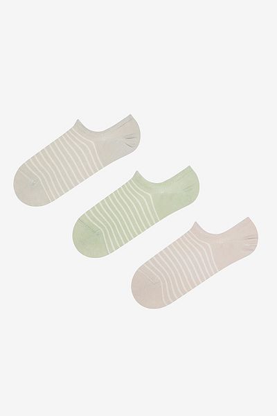 Penti Чорапи за маратонки Soft Color Line Green 3