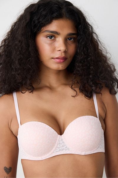 Penti Pop up Lace Pink Lace Bra