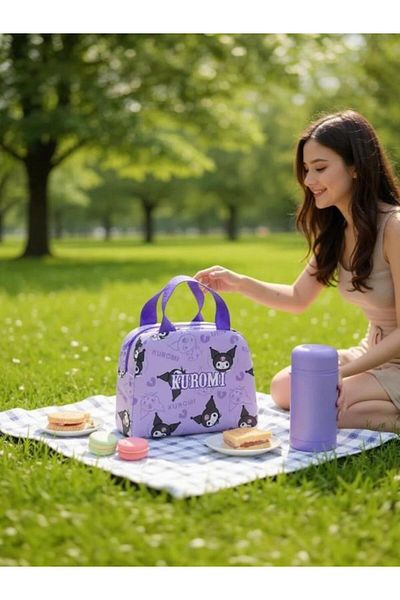 kuromi Lunch Box Thermos Timon - 3216