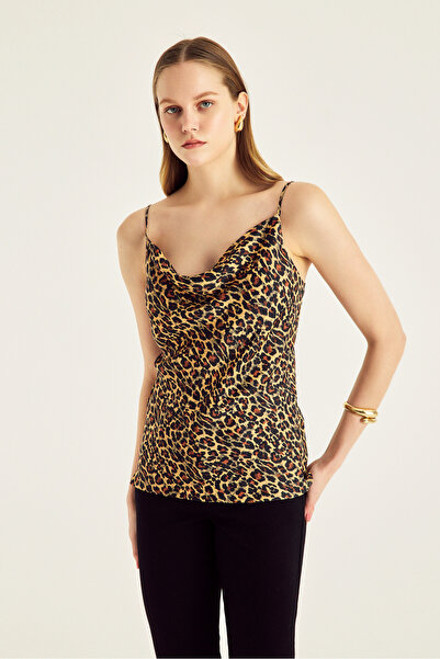 Naramaxx Degaje Yaka Askılı Bluz