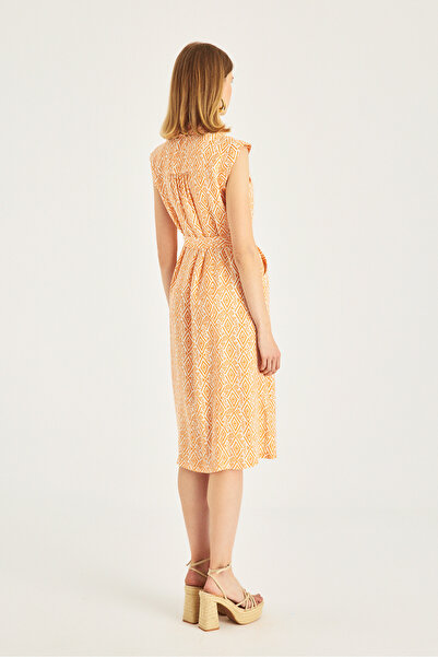 Naramaxx 1749 Elbise Etnik Desen