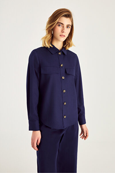 Naramaxx Düğmeli Spor Lacivert Ceket