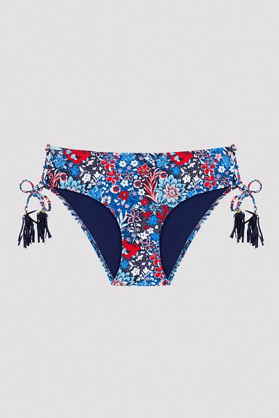 Penti Partea de jos de bikini multicoloră Betty Hipster Ring