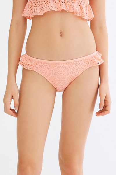 Penti Partea de jos de bikini Marsilia cu volane Somon
