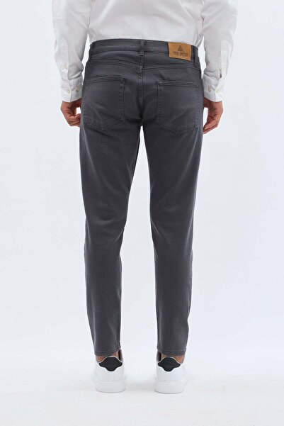 DNM UNITED Boyfriend Slim Fit Jeans - Dark Gray