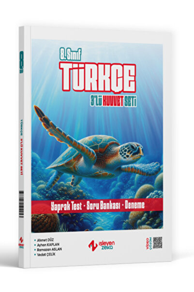 İŞLEYEN ZEKA İşleyen Zeka 8. Sınıf Türkçe 3 lü Kuvvet Serisi Seti
