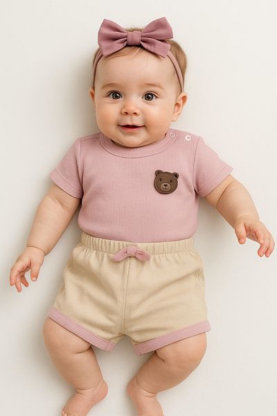 By Murat Bebe 100% Cotton Summer Baby Suit