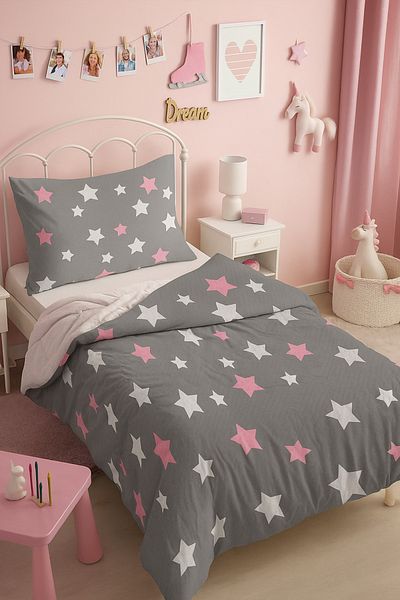 Bebişim Halı Starry Single Pique