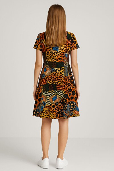 COTENCONCEPT Φόρεμα 2 τεμαχίων ντραπέ Άνετο χτενισμένο βαμβακερό ύφασμα