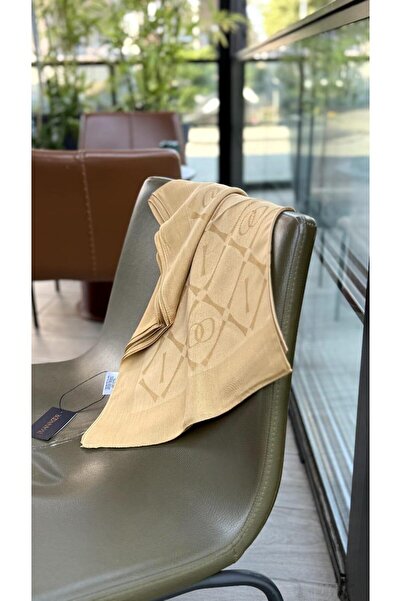 Imannoor İmannoor İman I Baklava Camel Ramy Jacquard Shawl
