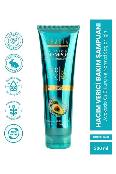 Thalia Avocado Extract Care Shampoo - Dry and Normal Hair 300 ml