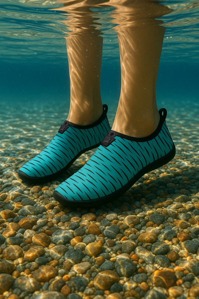 BLACK DEER Hayal Mint Black - Παπούτσια παραλίας και θάλασσας πολλαπλών χρήσεων