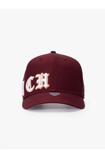 RustandRich Women Men Burgundy Baseball Cap Urban Collection Gothic