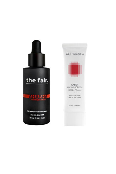 the fair. Ahabha Cilt Yenileyici Cilt Bakım Serumu 30 ml. ve Laser Yüksek Kor...