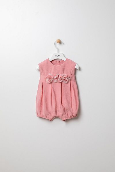 Babydola Pleated Holiday Baby Girl Jumpsuit 12825