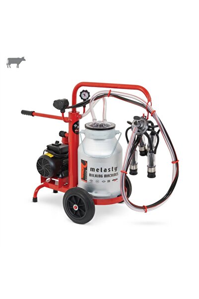Melasty Ecomini Tekli İnek Süt Sağma Makinesi (Alüminyum Güğüm-Kauçuk) (Kuru)
