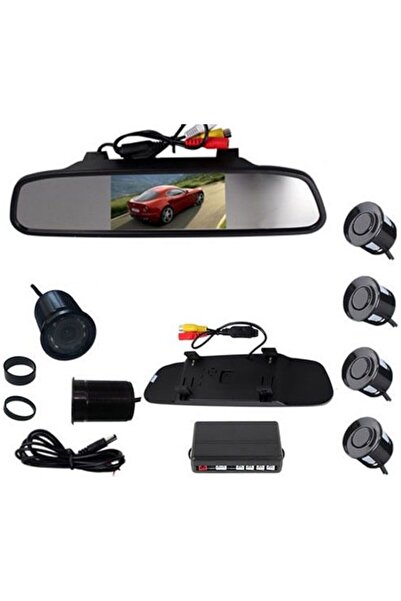Genel Markalar Kameralı Park Sensörü Aynalı 4 Sensörlü Gece Görüşlü