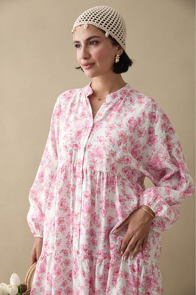 InStyle Freesia Pink Mango Dress