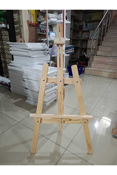 gebzeli Şövale Çocuk Boy Ayaklı Kaliteli Çam Ağacı 92*45cm Ebatı 57cm Tuval Koyma Yüksekliği