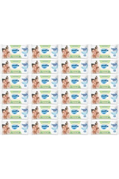 Molfix Isotonic Wet Towel Fresh Cleaning 60 Pieces 24 Pieces