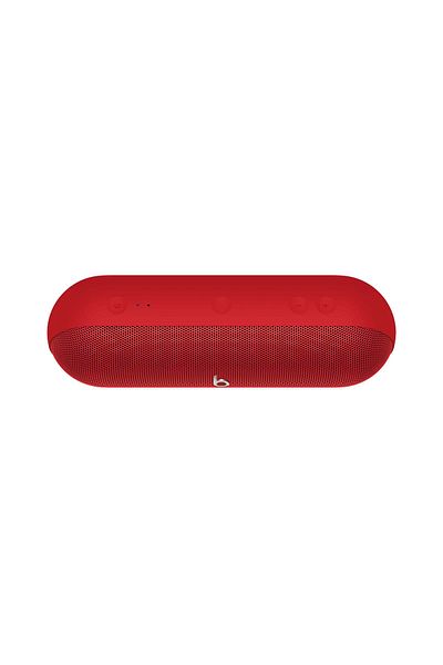 Apple Beats Pill - مكبر صوت لاسلكي بتقنية البلوتوث - أحمر