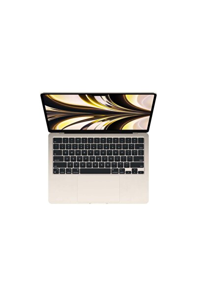 Apple MacBook Air مقاس 13 بوصة: شريحة M2 مع وحدة معالجة مركزية ثمانية النواة ووحدة معالجة رسومية ثمانية النواة، وقرص SSD سعة 256 جيجابايت - Starlight