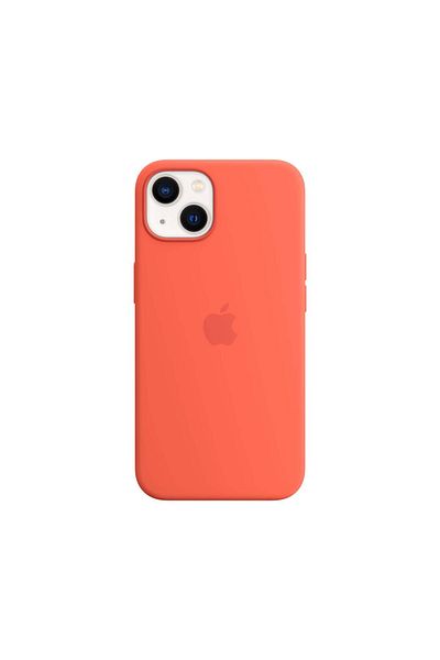 Apple iPhone 13 Silicone Case with MagSafe - Nectarine