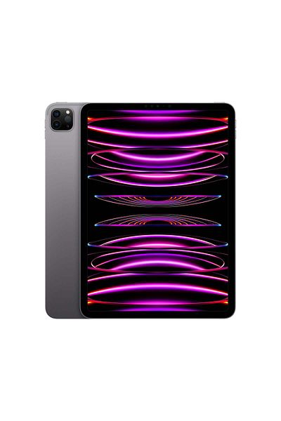 Apple آيباد برو 2022، 11 بوصة، واي فاي، 512 جيجابايت، رمادي فضائي (الجيل الرابع)