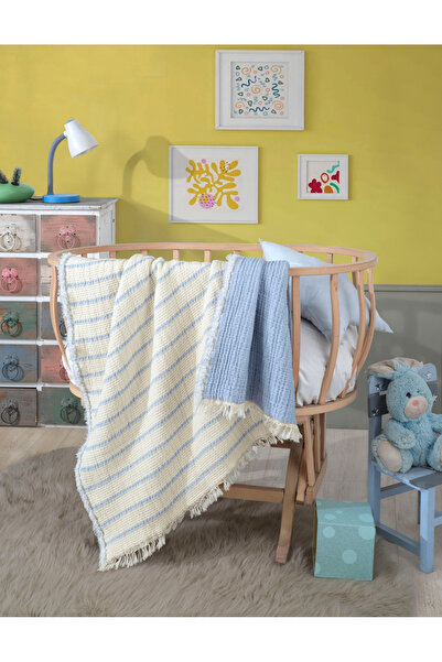 luxtex بطانية موسلين للأطفال/الأطفال مبطنة 5 طبقات، بطانية أطفال متعددة الأغر...