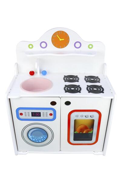 Edutoys Ahşap Mini Mutfak Köşesi