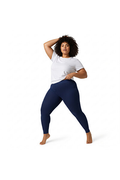 Isıl Termal | Великий розмір, унісекс, термобілизна на зиму, JUMBO BATTAL, розмір, лосини, синій