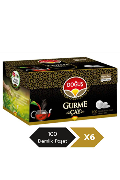 Doğuş 100 كيس شاي جورمي إبريق شاي