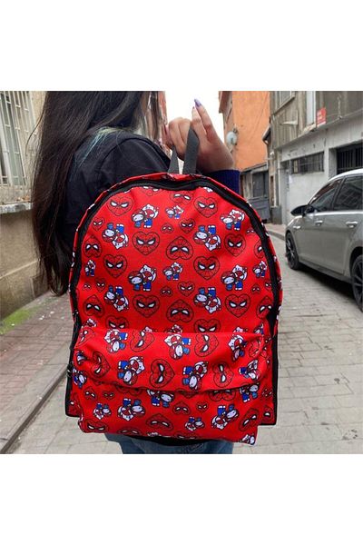Köstebek Spiderman - Rucsac de școală pentru cuplu Hello Kitty