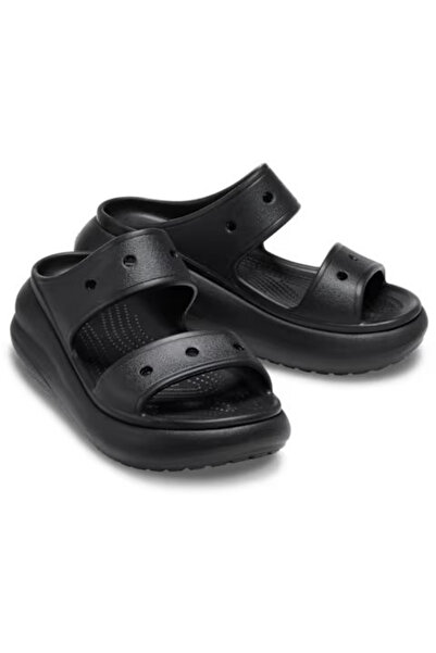 Crocs Classic Crush Sandal Kadın Terlik 207670-001 Black
