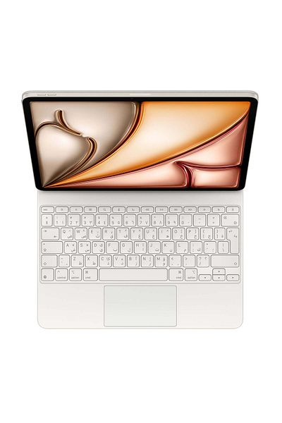 Apple Magic Keyboard for iPad Air 13-inch (M3) - Arabic - White