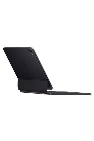 Apple لوحة مفاتيح سحرية لجهاز iPad Pro مقاس 11 بوصة (M4) - لوحة مفاتيح تركية F - أسود Mwr23Tu/A