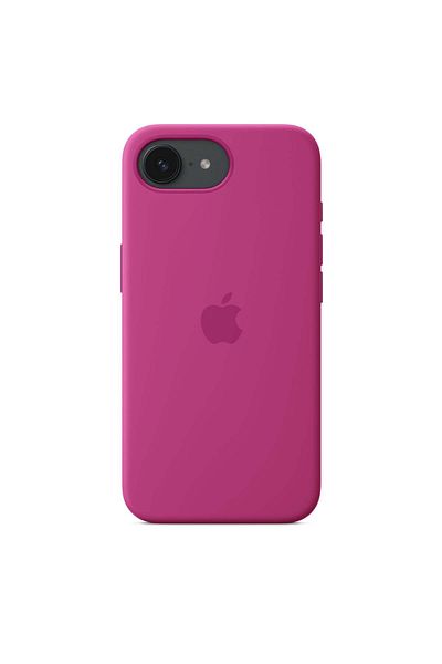 Apple جراب سيليكون لجهاز iPhone 16e – فوشيا