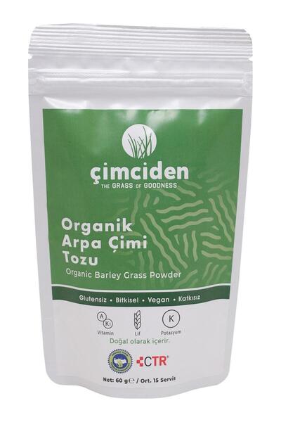 Çimciden Organik Arpa Çimi Tozu 60GR